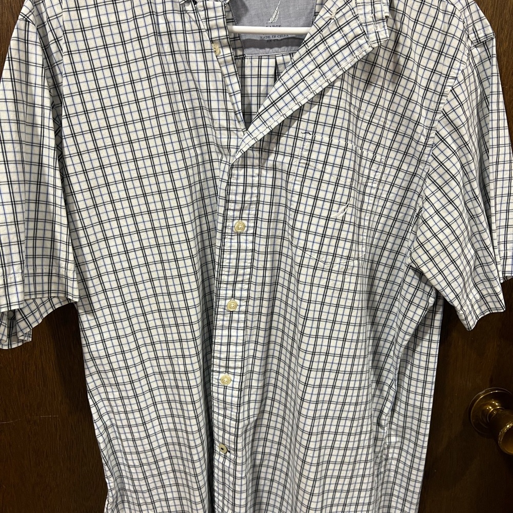 Nautica short sleeve button up shirt